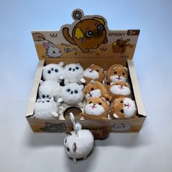 BRELOK MASKOTKA PLUSZAK PIES DO KLUCZY.