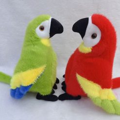 MASKOTKA PLUSZAK PAPUGA DLA DZIECI 25CM.