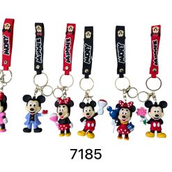 BRELOK FIGURKI GUMOWE MIKI DO KLUCZY.