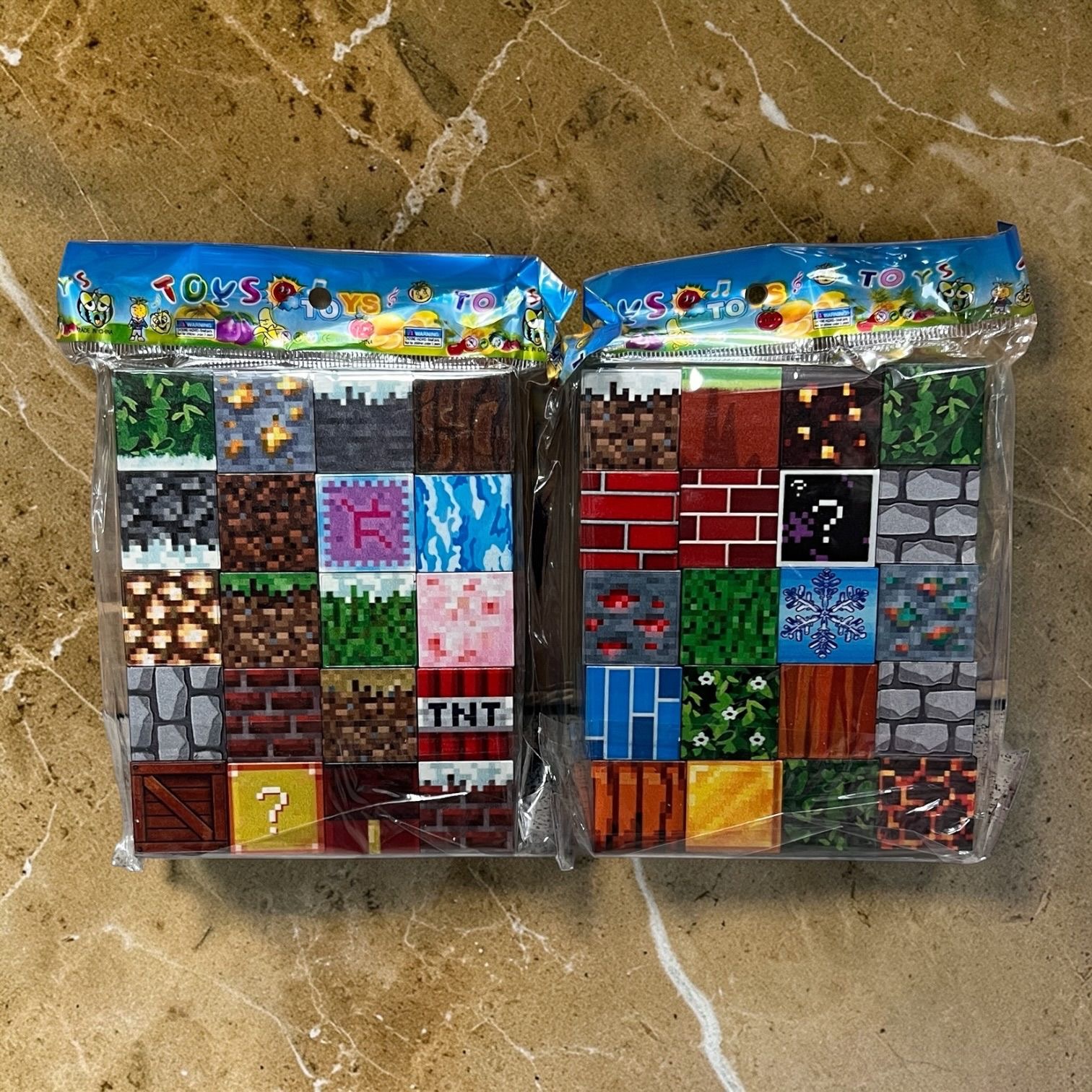 KLOCKI MAGNETYCZNE MINECRAFT 20PCS.