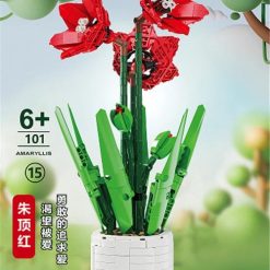 KLOCKI KONSTRUKCYJNE KWIATY BUKIET KWIATÓW.