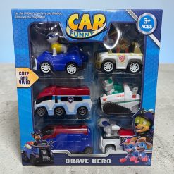 ZESTAW AUTO FIGURKI PSI-PATROL DLA DZIECI.