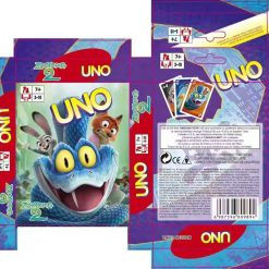 GRA KARTY UNO ZOOTOPIA DLA DZIECI.