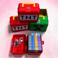 KLOCKI MAGNETYCZNE MINECRAFT 96 ELEMENTÓW.