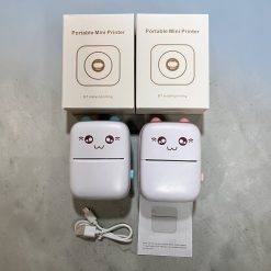 DRUKARKA MINI TERMICZNA DZIECI KOT ZDJĘCIA NOTATKI.