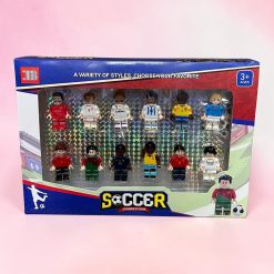 ZESTAW FIGURKI PIŁKARSKIEJ 12 SZTUK.