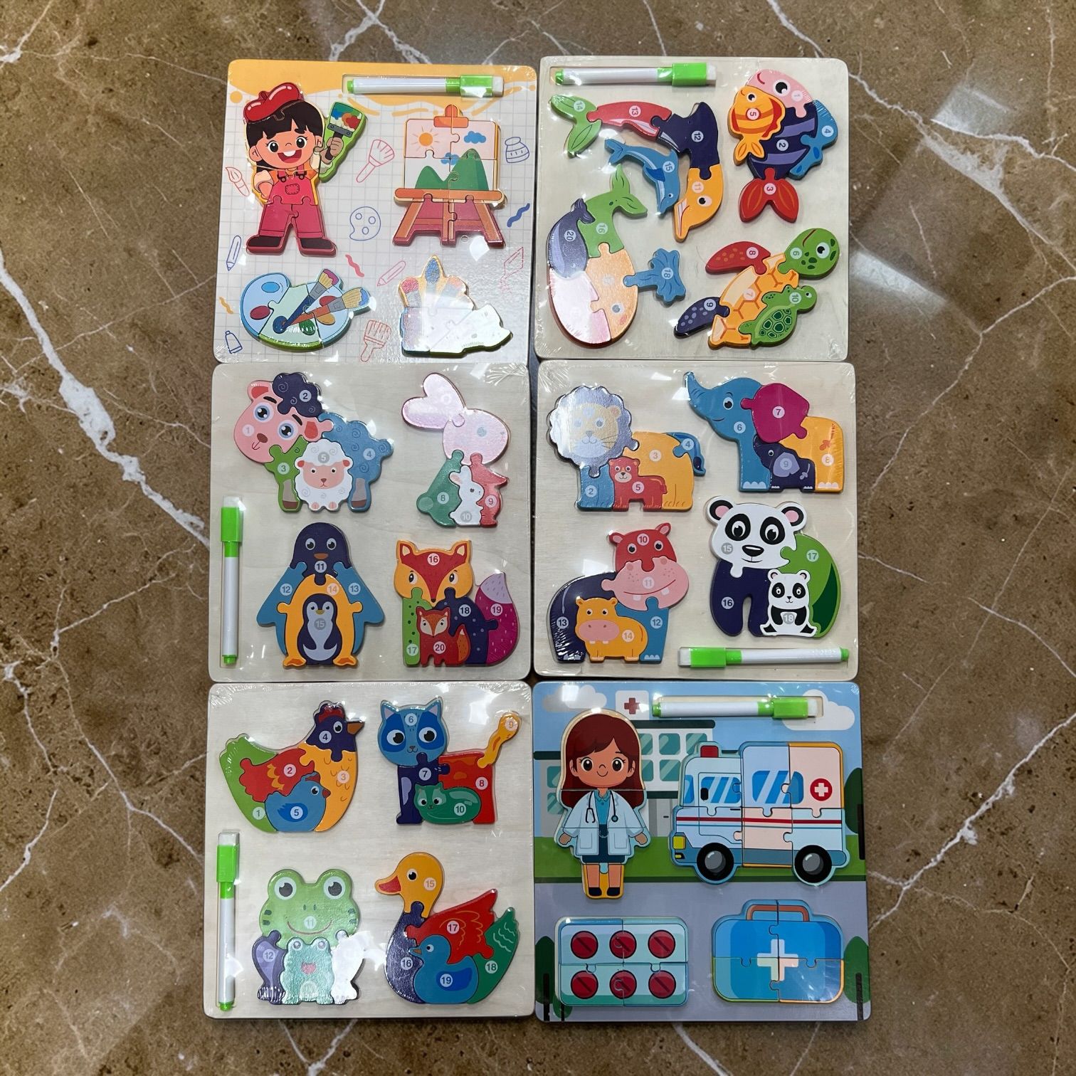 ZABAWKI DREWNIANE EDUKACYJNE DLA DZIECI.