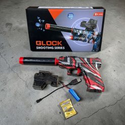 PISTOLET AUTOMATYCZNY NA KULKI ŻELOWE WODNE.