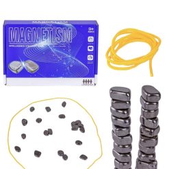 MAGNETYCZNE SZACHY GRA 20 SZTUK KAMIENIE.