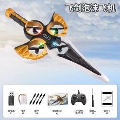 MIECZ DRON ZDALNIE STEROWANY NA PILOTA.