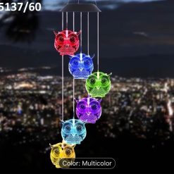 PTAK SOWA SOLARNE DO OGRODOWE.