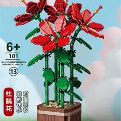 KLOCKI KONSTRUKCYJNE KWIATY BUKIET KWIATÓW.