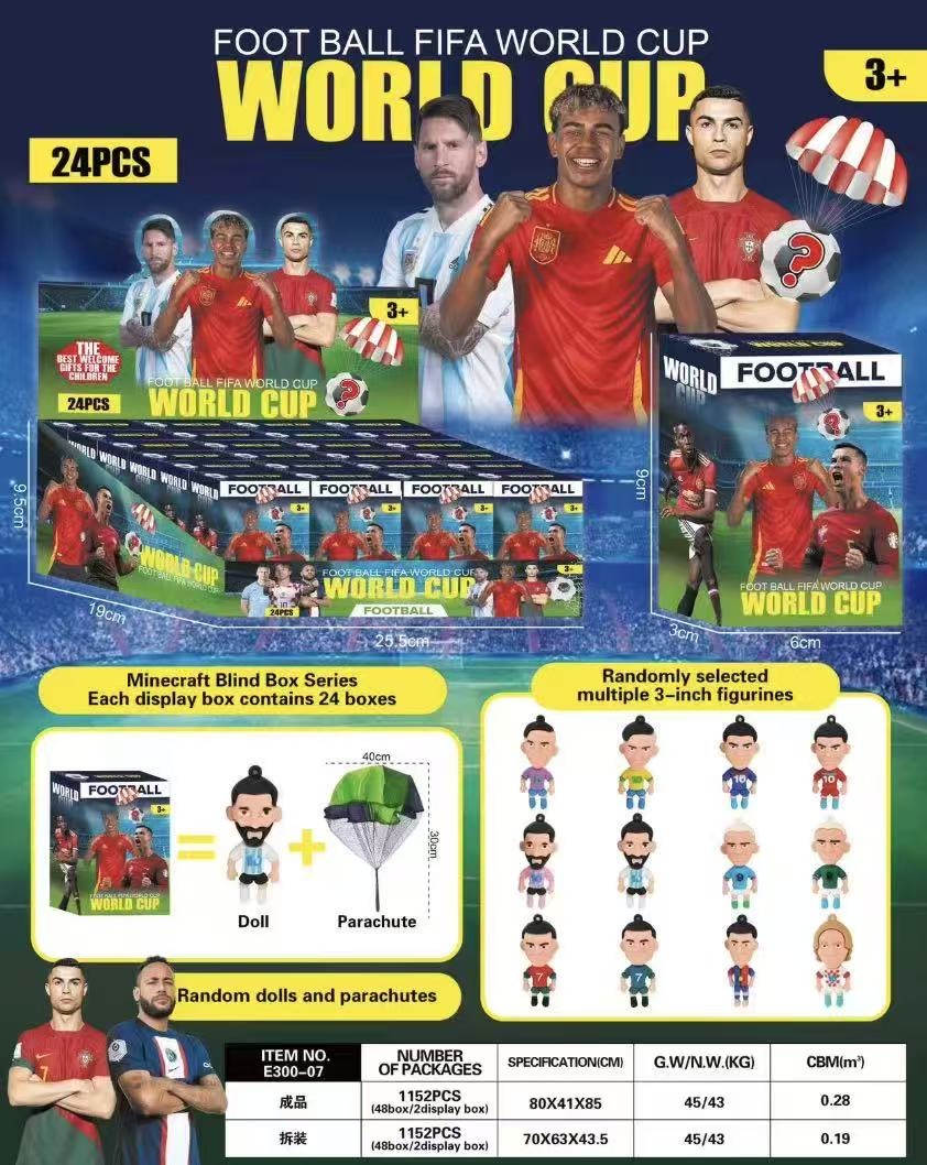 FIGURKI i SPADOCHRON PIŁKARSKIE DLA DZIECI.