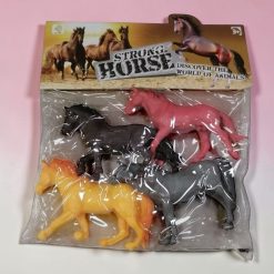 ZESTAW FIGURKI ZWIERZĄT GUMOWE DLA DZIECI.