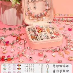 ZESTAW KORALIKÓW DO ROBIENIA BRANSOLETEK BIŻUTERII .