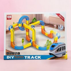 TOR ELEKTRYCZNY KOLEJKA KLOCKI MAGNETYCZNE POCIĄG ANTYGRAWITACYJNY 108 EL.