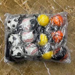 PIŁKA NA GUMCE Z OPASKA ANTYSTRESOWA DLA DZIECI.