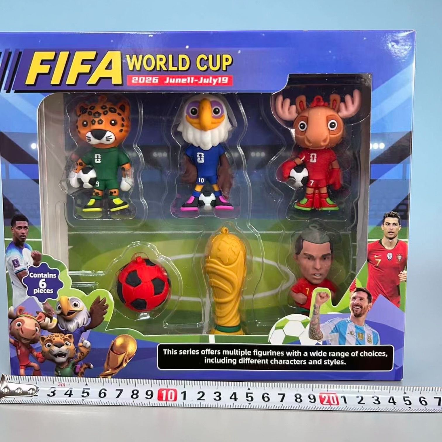 ZESTAW FIGURKI PIŁKARSKIEJ FIFA DLA DZIECI.