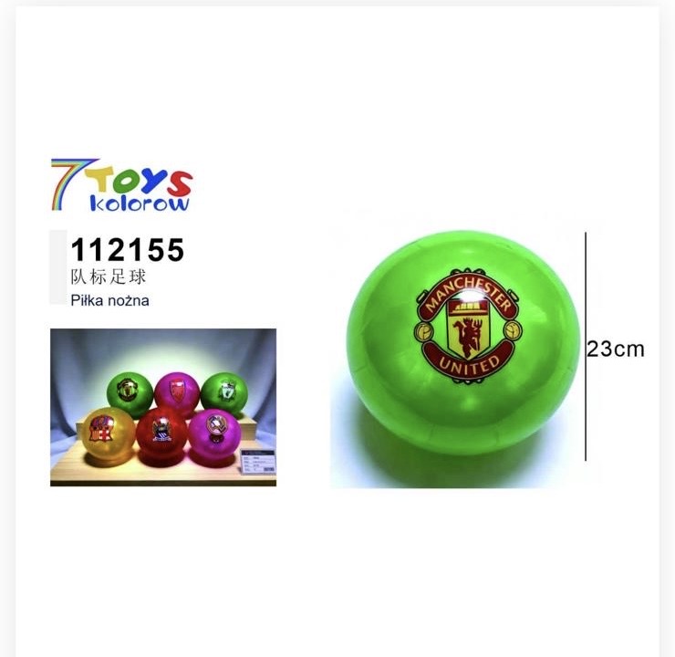 PIŁKA NOŻNA DO PIŁKI NOŻNEJ GRY W NOGĘ 23CM.