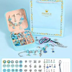 ZESTAW KORALIKÓW DO ROBIENIA BRANSOLETEK BIŻUTERII .