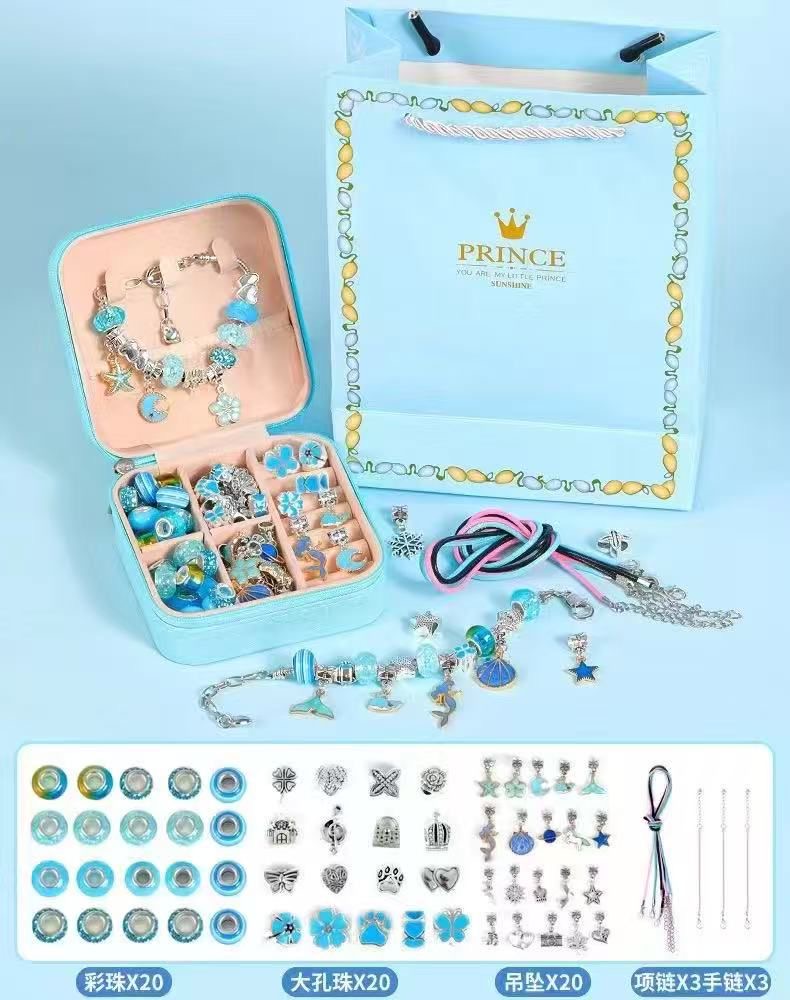 ZESTAW KORALIKÓW DO ROBIENIA BRANSOLETEK BIŻUTERII .