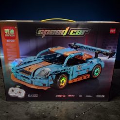 KLOCKI KONSTRUKCYJNE SPORTOWY AUTO ZDALNIE STEROWANY PILOTEM.