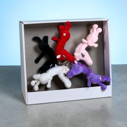 BRELOK MASKOTKA KONIE DO KLUCZY 20CM.