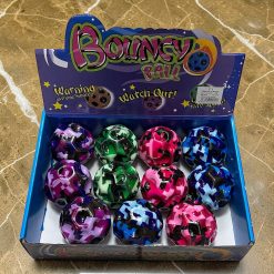 PIŁKA GUMOWA BOUNCY BALL 8CM DLA DZIECI.