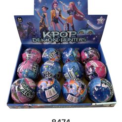 KULA FIGURKI K-POP DEMON HUNTERS DUŻA DLA DZIECI.