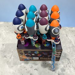 MIECZ ROCKET NA BAŃKI MYDLANE DLA DZIECI.