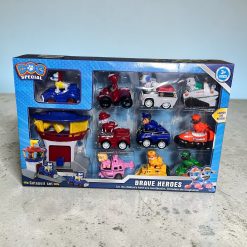 ZESTAW AUTO FIGURKI PSI-PATROL DLA DZIECI.