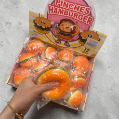 GNIOTKI HAMBURGER ANTYSTRESOWYS SQUISHY DLA DZIECI.