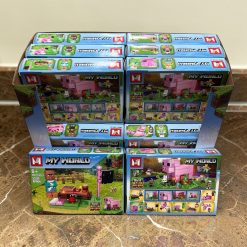 ZESTAW KLOCKI MY WORLD 8W1 DLA DZIECI 32PCS.