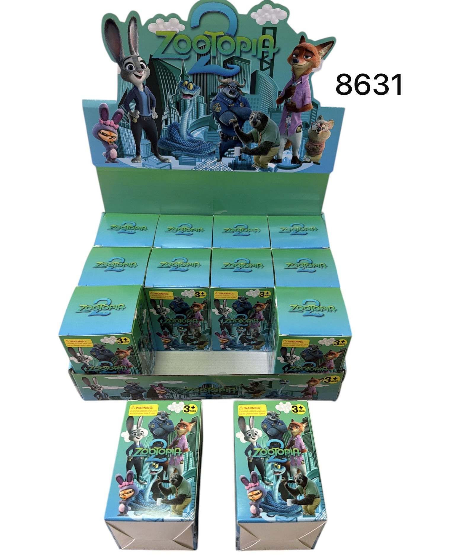 FIGURKI ZOOTOPIA 2 DLA DZIECI.