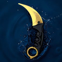 NÓŻ KARAMBIT TRENINGOWY TĘPY.