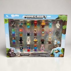 ZESTAW FIGURKI MINECRAFT 24 SZTUK.