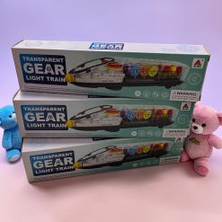 ZABAWKI POCIĄG GEAR LIGHT TRAIN DLA DZIECI.
