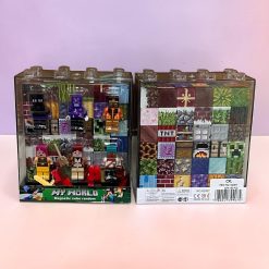 ZESTAW MINI KLOCKI MAGNETYCZNE MY WORLD.