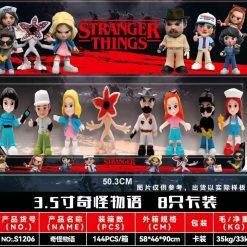 ZESTAW FIGURKI STRANGER THINGS.