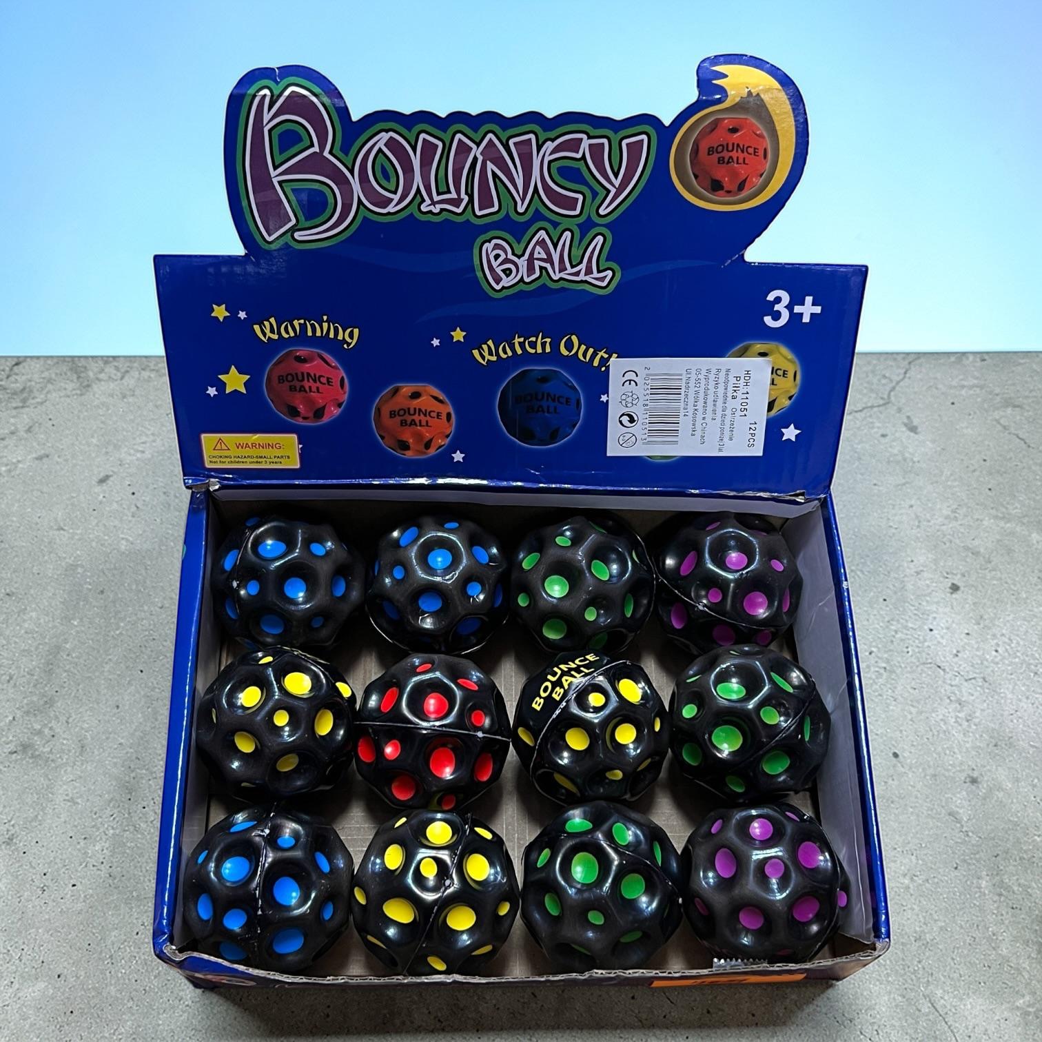 PIŁKA GUMOWA BOUNCY BALL 5CM DLA DZIECI.