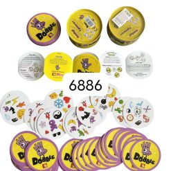 GRA RODZINNA KARCIANA KARTY DOBBLE.