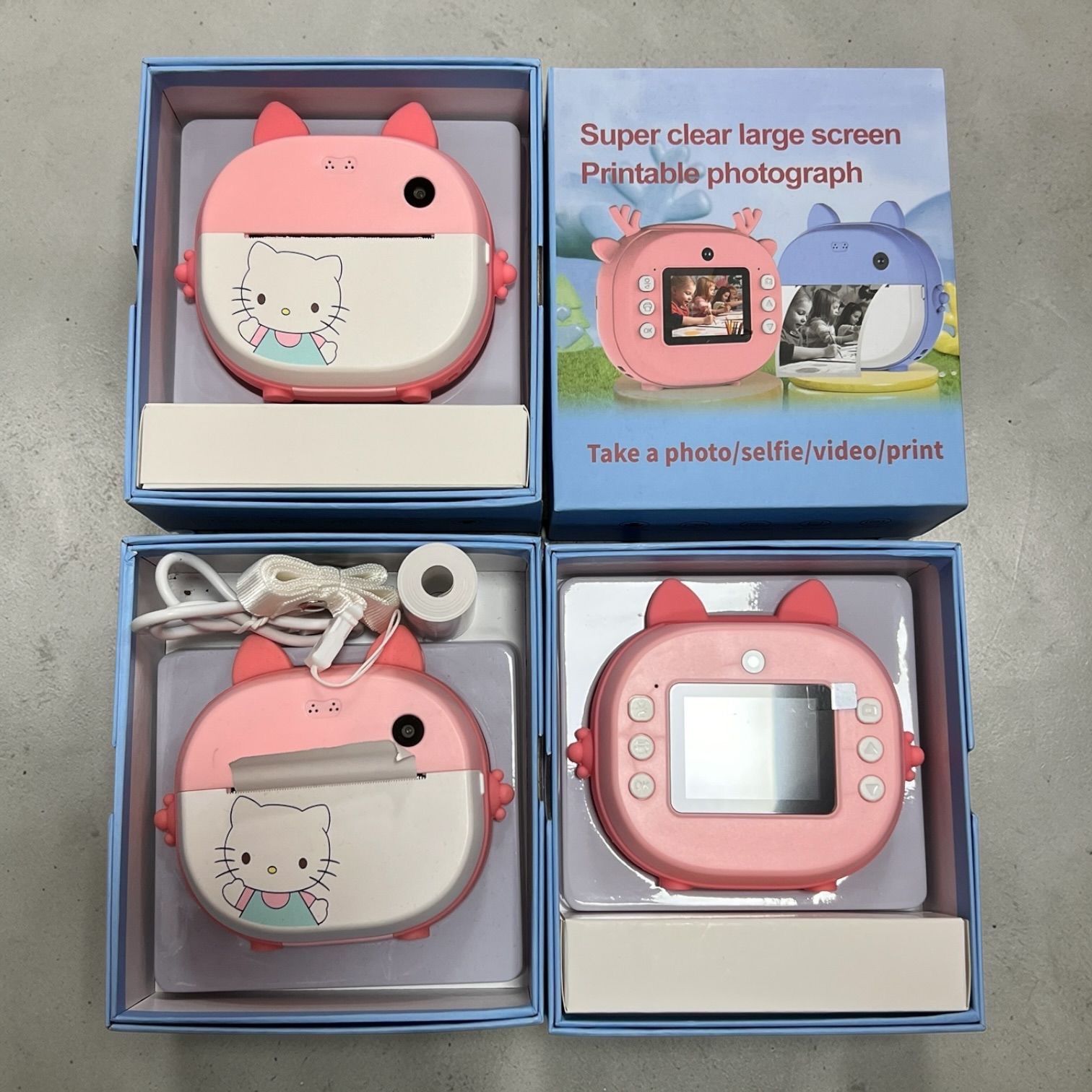 APARAT DRUKARKA TERMICZNA SZYBKIE ZDJĘCIE DLA DZIECKA 1 ROLKA.