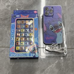 TELEFON Z DŹWIĘKIEM STITCH DLA DZIECI USB.