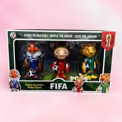ZESTAW FIGURKI PIŁKARSKIEJ FIFA 3 SZTUK.