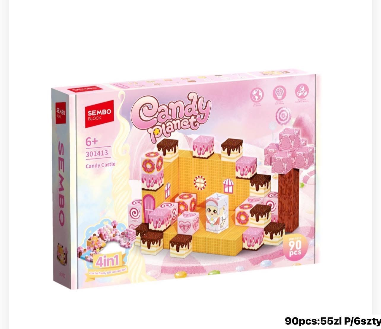 KLOCKI MAGNETYCZNE PIXEL WORLD 90 ELEMENTÓW.