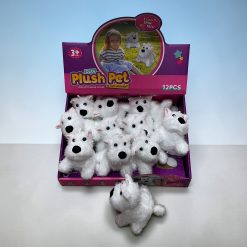 BRELOK MASKOTKA PLUSZAK PIES DO KLUCZY.