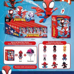 FIGURKI i SPADOCHRON SPIDER-MAN DLA DZIECI.