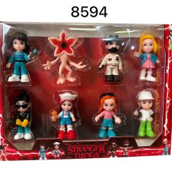 ZESTAW FIGURKI STRANGER THINGS 8PCS.