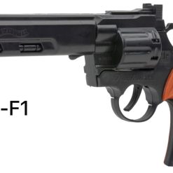 PISTOLET PLASTIKOWY NA SPŁONKĘ KAPISZONY DLA DZIECI.