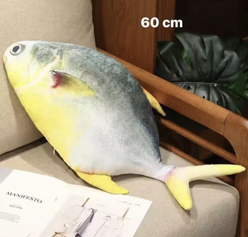 MASKOTKA PLUSZAK RYBY DLA DZIECI 60CM.